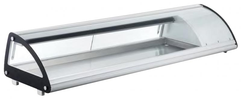 69-inch Sushi Showcase with Curved Glass with 78 L Capacity 1 69-inch Sushi Showcase with Curved Glass with 78 L Capacity